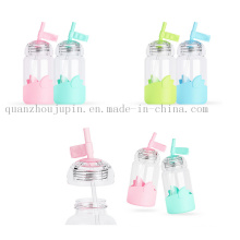 OEM High Quality Hbg Glass Beverage Bottle with Straw